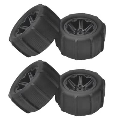 Kompatibel Mit Wltoys 144001 124019 Für HBX 16889 SG1601 Für MJX H16 16207 Für SCY RC-Autoteile 4 Stück 85 Mm Schneesandreifen Reifenrad Zubehör Teile RC Autos von hjuink
